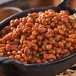 baked beans in cast iron skillet