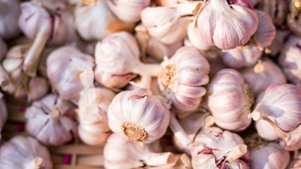 a bunch of garlic