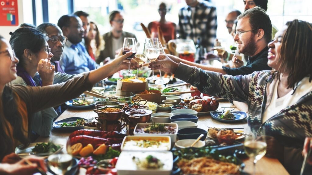 People Cheers Celebration Toast Happiness Togetherness Concept